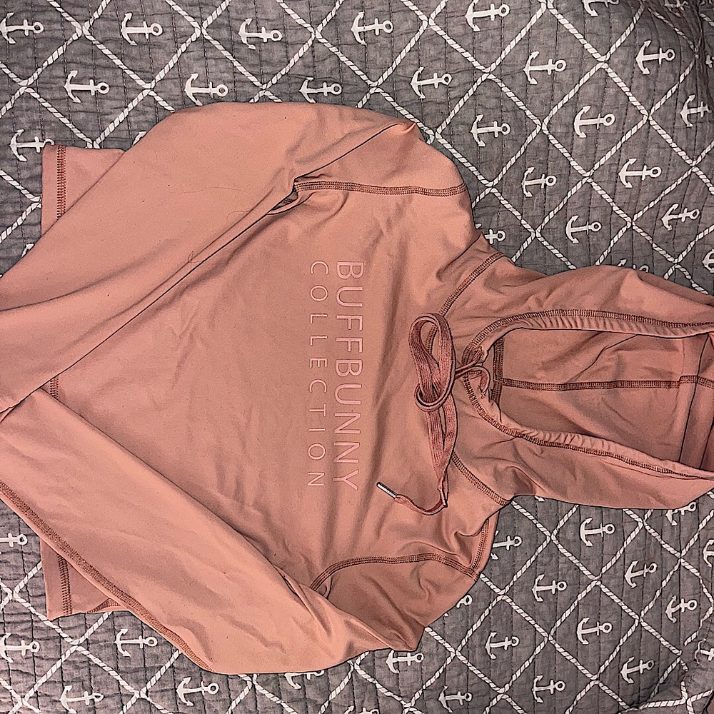 Buff bunny cropped hoodie size small